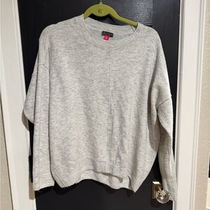Vince Camuto Light Gray Knit Sweater